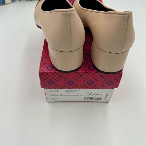 Women’s Tory  Burch cap toe pump 45 millimeter heel size 6 US - Picture 6 of 9